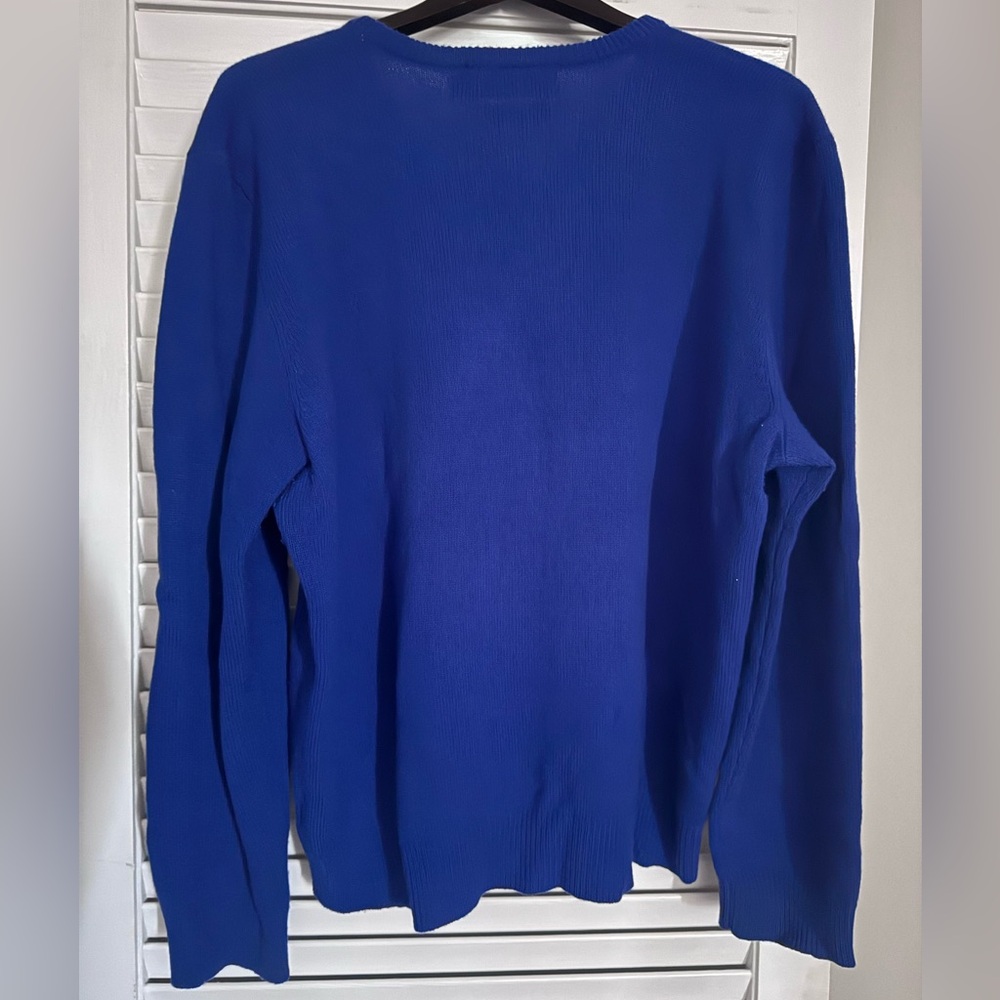 Polo by Ralph Lauren Men's XL V-Neck wool sweater - Picture 2 of 5